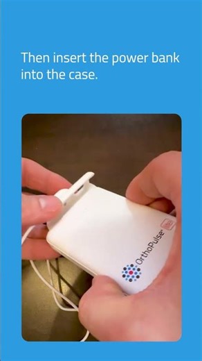 OrthoPulse lite - How to use your comfort case