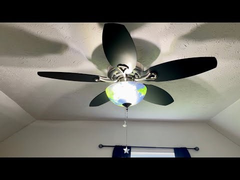 48” Hunter Discovery Ceiling Fan (now installed) (remake)
