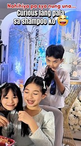 Curious sa shampoo? O sa may ari ng buhok? 😅 😂 #viralreels #trendingreels #MichaelaBrielle #MigzCasimiro #Brigz #Funny | Elyse & Brielle