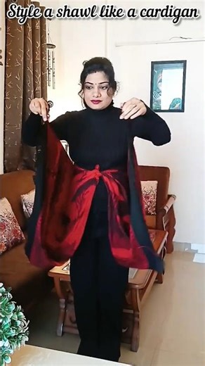 Easy Stylish Scarf Tie Methods #shorts