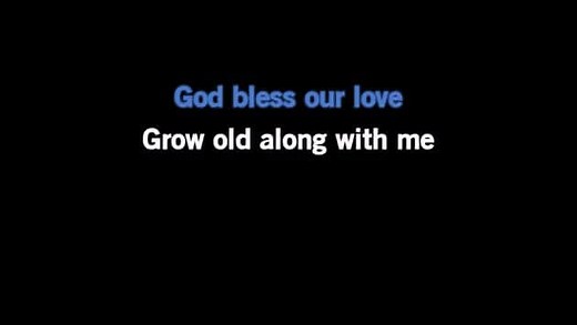 Karaoke Grow Old With Me - Mary Chapin Carpenter - CDG, MP4, KFN - Karaoke Version