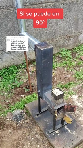 Instalación Doble Cañón Estufa - Funcionando Impecable en 90°