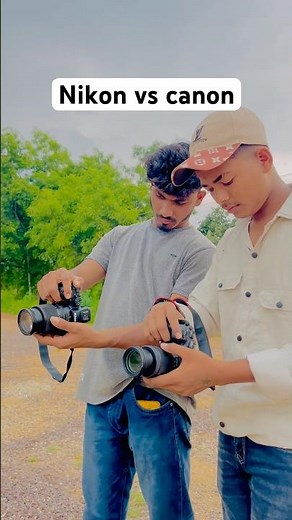 Nikon vs Canon / Nikon z50 vs Canon R10 #shorts #namanphotography05 #youtubeshorts #photography