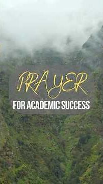 Prayer for Exam Success | Academic Breakthrough, Focus & Good Test Results
