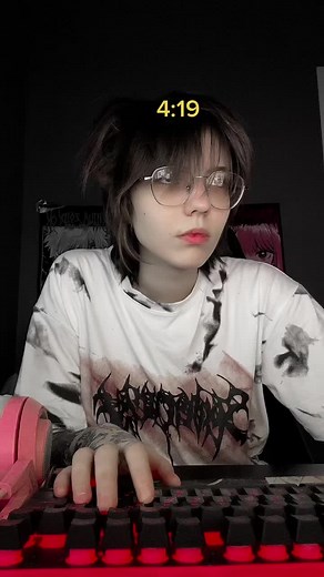 Engaging Gaming Setup with Anime Decor