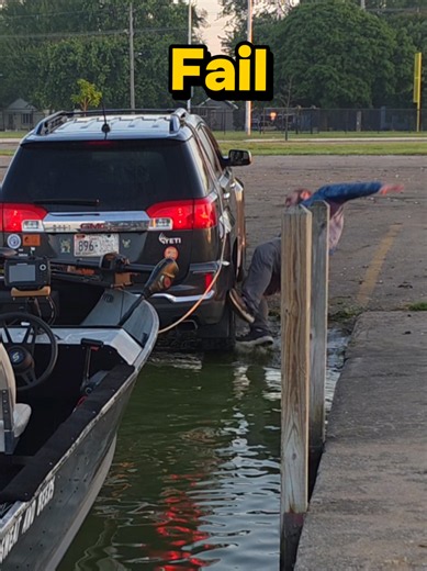 Does anybody else think it gets funnier every time? #fail #boatramp #boatrampfails #fishing #funny