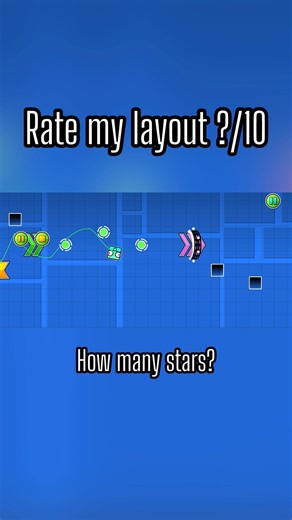 Good layout? | Geometry Dash | #shorts #geometrydash #gd #layout