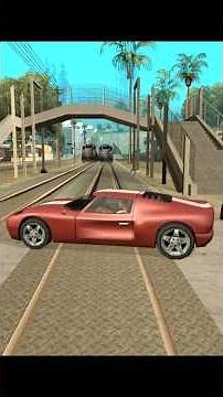 Crazy High Speed Train Mod in GTA San Andreas | Insane Fastest Train Ride!