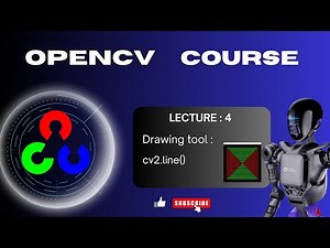 OpenCV cv2.line() Explained in Depth | Syntax, Parameters, Colors | Part of OpenCV Full Course
