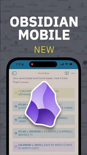Obsidian Mobile “2.0” - you’ll love this