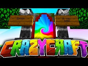 Minecraft CRAZY CRAFT 3.0 #1 "LET THE CRAZY BEGIN!" (Angels, Crazy Ores, Portal Gun!)