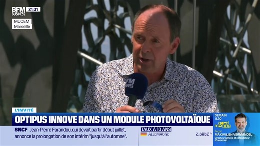 Jörg Ackermann (OPTIPUS) : Optipus innove dans un module photovoltaïque - 26/06