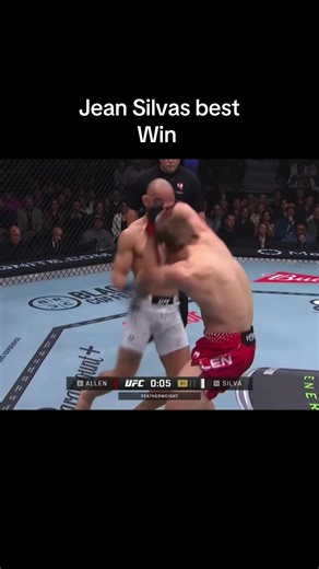 Silva vs Allen #ufc #fyp (fake violence)
