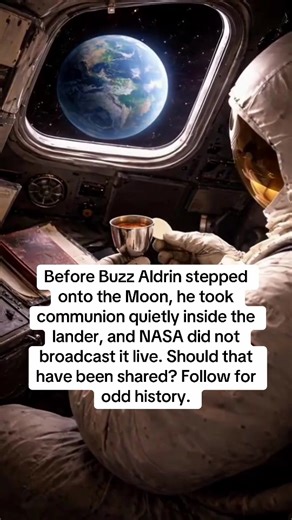 Buzz Aldrin's Secret Communion on the Moon