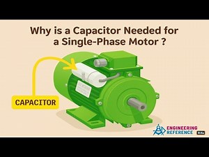 Why is a Capacitor Needed for a Single-Phase Motor?