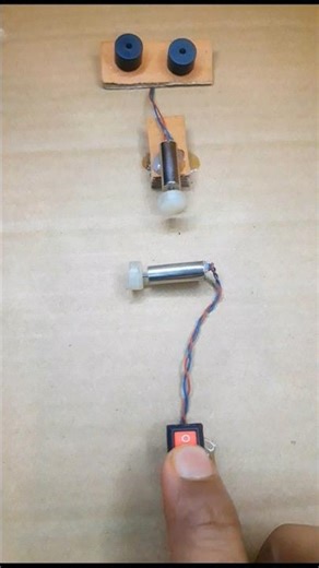 Powering 2 Buzzers Using a Mini Drone Generator Motor#dcmotor #experiment #shorts