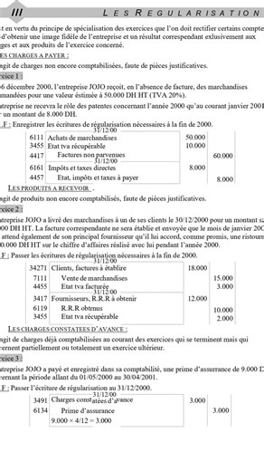 Exercice corrigé de la comptabilité générale PDF : SEMISTRE.COM
