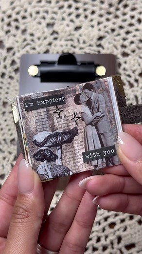 Love mini spreads ❤️ #asmr #minijournal #fyp