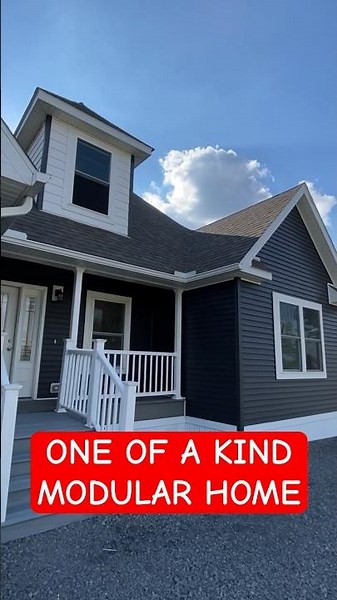 👀SUPER UNIQUE modular home! #shorts