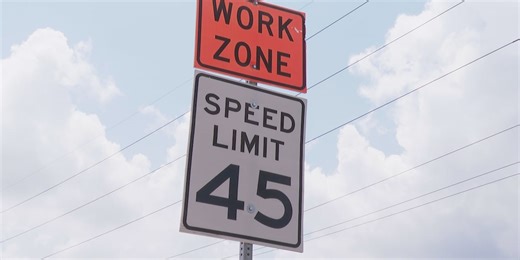 Dept. of Transportation reminds drivers to slow down in work zones