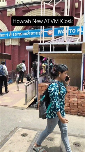 Howrah Station New ATVM Kiosk & Food Stall Near Platform 15
