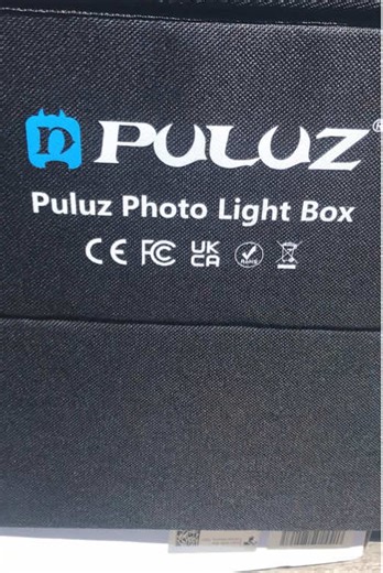 Studio box with 12 colors and LED light for making videos #ugccreator #studiobox #contentcreatorsoftiktok #puluzphotolightbox #creatortips