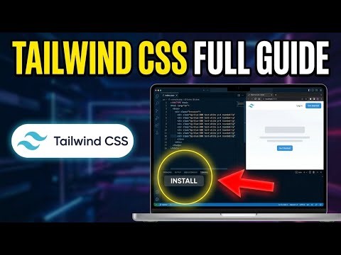 How to install Tailwind CSS and design a modern interface - Full Guide