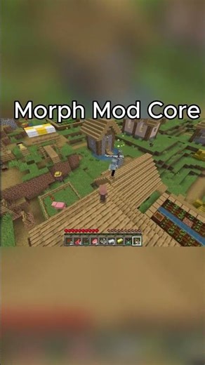 Morph mod core my favourite moment #minecraft#core