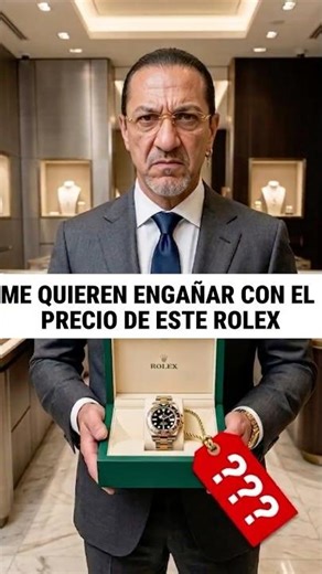 THEY'RE TRYING TO RIP ME OFF WITH THE PRICE OF THIS ROLEX!