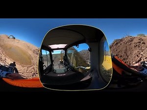 Cat® Command-Konsole für Bagger – 360°-Video (DE)