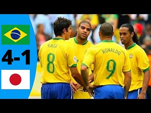 Brazil vs Japan 4-1 World Cup 2006 Highlights and Goals