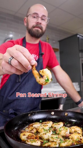 Easy Pan Seared Shrimp Recipe