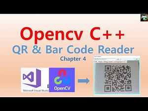 Chapter 4 : QR code & Bar code reader (Opencv C++, MFC, Zbar 64bit, Visual Studio 2019)