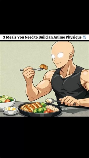 3 Simple Meals to Build an Anime Physique 💪