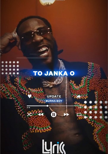 Burna Boy Update: Lyrics Video for New Release