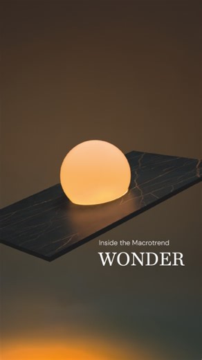 We’re going for the wow factor. 💭 New experiences, shapes, and combinations fill our spaces with wonder. Learn more by downloading our Global Trend Report, “Shaping Tomorrow: Future Design & Architecture,” at cosentino.com. | Cosentino