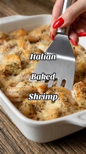 Crispy Italian Baked Shrimp in 15 Minutes! 🔥 (Broil Hack)