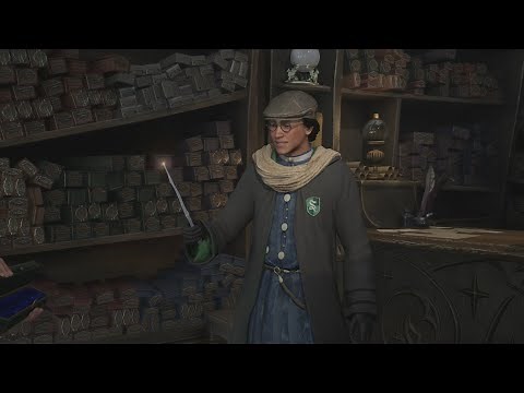 Ollivanders Shop Wand Selection Scene | Hogwarts Legacy
