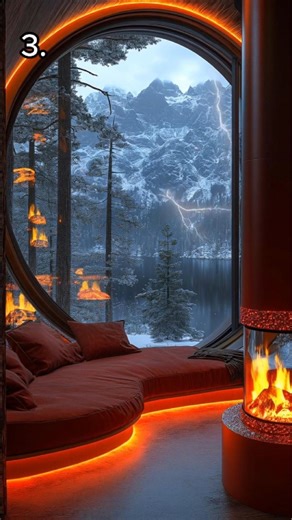 Its Raining 🌧️ Which Bed Are You Snuggling In?🛏️✨ #shorts #asmr #bedroom #relaxing #rain