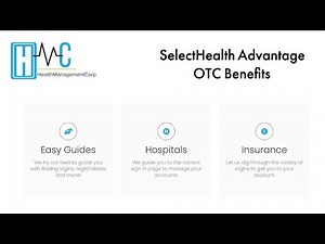 SelectHealth Advantage Over-the-Counter (OTC) Benefit