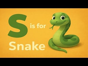 ABC Songs for Kids – S is for Snake | Learn Letters & Words
