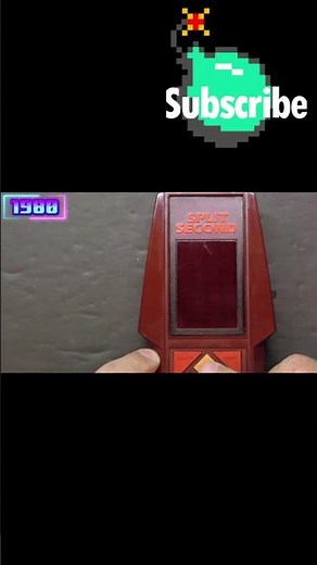 1980 Spilt Second Handheld Game #retrogaming #retroelectronics #electronics #retro #videogamehistory