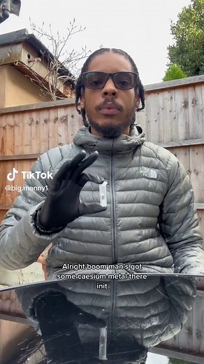 Caesium is the No 1 most reactive metal in the whole world. It explodes spontaneously in air and must be stored under mineral oil #chemistry #science #experiment