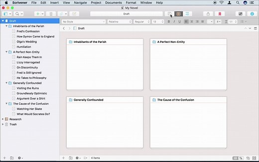 Scrivener教程（中文字幕）第02讲：Getting Started - An Introduction to Scrivener 3
