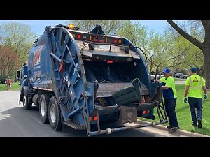 Allied Waste LEU Rear Loader on bulk