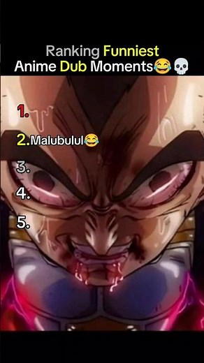 These Dubbed Lines Are INSANE Top 5 Funniest Anime Dubs 🤣🧠💬 #shorts