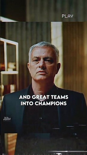 I am " JOSÉ MOURINHO " 😈