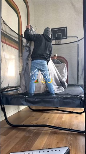 Camping at home… but make it glamping. We set up the @aconofficial...