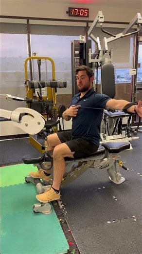 Seated Cable Single Arm Shoulder Horizontal Abduction