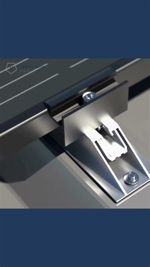 PV-Montage auf Trapezblech? Diese Halterung löst das Problem 🔩⚡#shorts